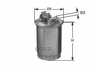 Фильтр Топливный Audi: A6 04-, A6 Allroad 06-, A6 Avant 05- Clean filters арт. DN1934