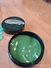 Ilisya-mascarilla de colágeno para ojos, alga verde, parches de ojos para ojeras, almohadilla de ojo hidratante, antiarrugas, nutritiva, 60 unidades