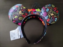 2021 Disney Mickey orejas diadema lentejuelas arcos orejas traje diadema Peter Pan tocado Cosplay felpa adultos/niños diadema regalo