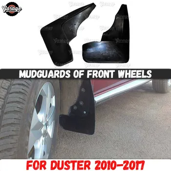 

Mudguards of front wheels for Renault Duster 2010-2017 broad form Rubber accessories protective anti splash car styling tuning