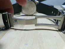 Hebilla de cierre de seguridad plegable, alta calidad, 18mm, 20mm, 22mm