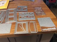 AliliArts-troqueles de corte de Metal, álbum para recortes de fotos, grabado decorativo, tarjetas de papel, manualidades, troquelado, 2020