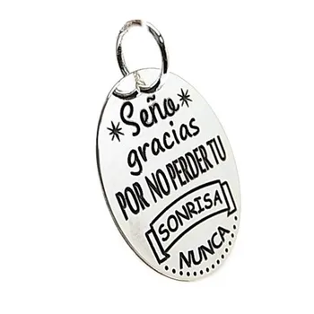 

Pendant 925 Sterling silver m sheet oval message lster [AB5389]