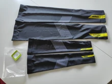 MAVIC-Calentadores de piernas Cosmic Pro Team, protección UV negra, calentador de brazo transpirable para ciclismo, carreras, MTB