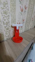 Juego de 40 columnas de acero para gallinas, taza roja colgante, herramienta para agua de 360 grados para bebederos de pezones de pollo, envío gratis