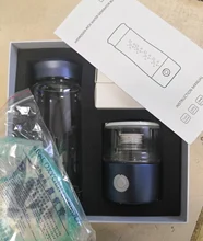 DuPont-botella generadora de agua rica en hidrógeno y titanio coreano N324, superantioxidante, ORP 3300ppb H2, generador de agua con inhalador