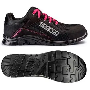 

Pair Sparco Practice Tg sneakers. 46 black/Pink