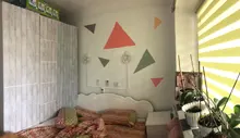 Stick Wallpaper Living-Room-Decoration Self-Adhesive White Decorative-Stick Removable-Wood-Peel