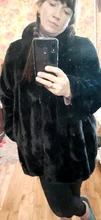Coat Women Fluffy Jacket Faux-Fur Nerazzurri Furry Pink Black Plus-Size 6xl Hood Pleated