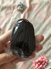 Cuerda de nailon de 0,5mm, 0,8mm, 1,0mm y 1,5mm, cordón de macramé con nudo chino para fabricación de joyas, pulsera de Shamballa