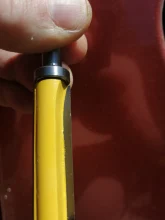 Plantilla de vástago de 8mm para carpintería, broca de enrutador, broca, fresa escariadora recta, recortadora de limpieza, cortador de espiga embellecedor empotrado, 1 ud.