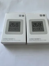 Xiaomi Mijia-Termómetro digital electrónico, medidor de temperatura inteligente inalámbrico 2 con bluetooth, higrómetro con app de Mijia, envío ráido