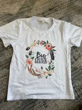 Camisetas a juego para Hermanas y hermanas, ropa para Hermanas