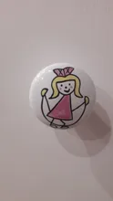 NAIERDI-Tirador con dibujos animados para armario, manija redonda con diseño único de cerámica, compatible con puerta de jardín, cocina y habitación para niños