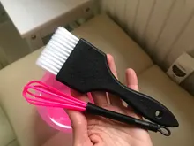 Cepillo profesional para tinte de cabello, batidor de crema de plástico seguro, cómodo, aparatos de estilismo, agitador de peluquería