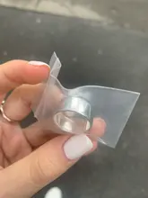 Anillos abiertos de Metal con letras Punk para mujeres y hombres, joyería de fiesta, regalos con letras, Color plateado, Vintage