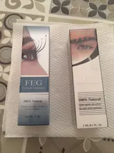 FEG-aceite para crecimiento de pestañas y cejas, suero Herbal Natural, 100%, suero Original para pestañas, arco ocular más largo y suave