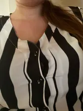 Nueva llegada, de malla de encaje gancho flor linterna manga corta suelta chifón blusa camisetas de moda de las mujeres Casuales