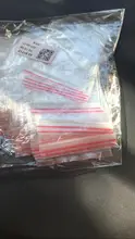 Plastic Bags Jewelry-Bag Reclosable Storage Beads Zip-Lock Candy Transparent Christmas