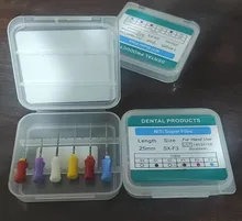6 unids/caja Dental endodoncia NiTi de uso de mano Super Lima rotativa SX-F3 25mm raíz Dental Canal archivo