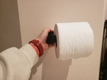 Robe Hook Paper-Holder Towel Rail-Bar-Rack Bar-Shelf Bathroom-Hardware-Set Tissue Black