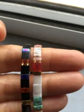 Rainbow-Bracelet Armband Jewelry Boho Glass-Beads Go2boho Miyuki Tila Beach Summer Ladies