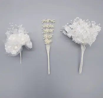 

A set of bouquets for a wedding