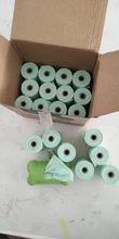 Bolsas 100% Biodegradables para Caca de Perro o Mascotas,Colector,Soporte Cucharas,Bolsa para Cachorros y Gatos,Rollos Pequeños