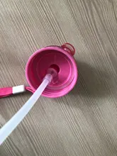 450ml de dibujos animados de Disney Mickey mouse, niños de plástico de taza paja los estudiantes agua potable chico botella a prueba de fugas nuevo