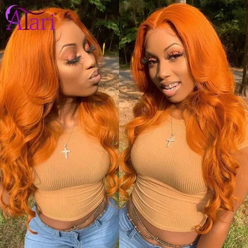 

Ginger Lace Front Wig Hd Lace Body Wave Lace Front Wig Brazilian Hair Wig Oranfe Wig Virgin Human Hair Wig For Black Women Atari