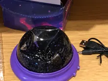 Proyector LED de estrellas para Noche de Luna, lámpara de luz nocturna giratoria de cielo para niños, dormitorio de bebé, regalo de Navidad