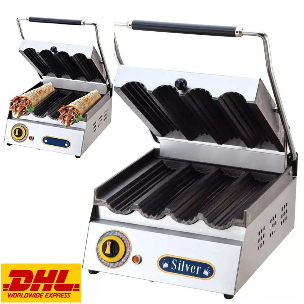 Shawarma Gyro Toaster Tortilla Wrap Sandwich Buritto Press Maker Machine Heater Warmer Roll Durum Doner Kebab Grill Griddle | Бытовая