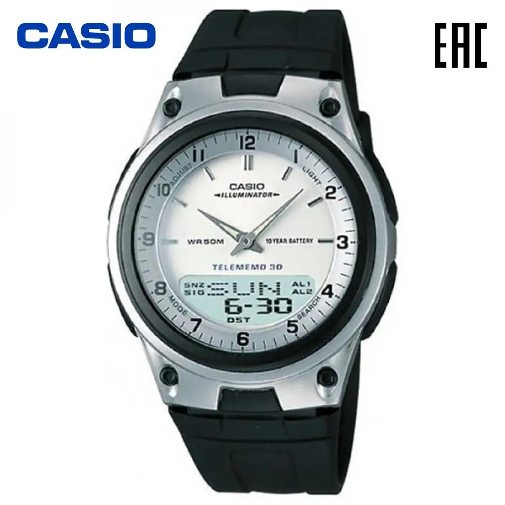 Наручные кварцевые мужские часы Casio AW-80-7A |
