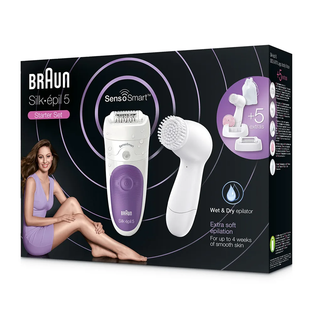 Эпилятор Braun Silk-epil 5 SensoSmart 5/870