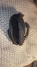 Táctico EDC bolsa militar clave titular auricular titular auriculares soporte de los hombres de cuero cartera bolsos ejército moneda bolsillo con gancho de cinturón de cintura de la bolsa para la caza