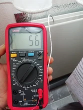 UNI-T-multímetro Digital UNI T, valores eficaces verdaderos UT890C UT890D + rango Manual AC DC, probador de temperatura de capacitancia, retroiluminación