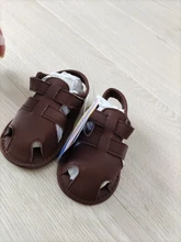 Sandalias de verano para bebés de 0 a 18 meses, zapatillas para niños pequeños, guardería, primeros pasos, zapatos de cuero PU