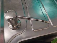 Dispensador de jabón líquido de acero inoxidable, bomba de loción integrada, tubo de extensión para el Hogar, baño, cocina, fregadero, Au04 20, 1 Juego, envío directo