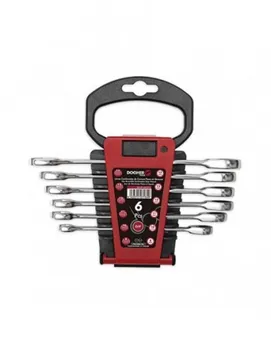 

DOGHER 4557-016 SET 6 PCS COMB. FLAT RATCHET WITHOUT REV
