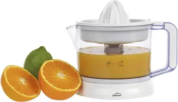 

Lacor 69575 - Exprimidor de zumos ZITRUS con sistema de pulpa regulable, Libre de BPA, Apto para el lavavajillas, 40 W