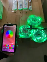 Bluetooth LED Strip Light SMD 5050 RGB led ribbon Flexible Waterproof LED Light 5M 10M