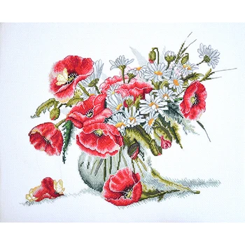 

959 Set for embroidery Hobby & Pro's Colors of summer's 39*30 cm