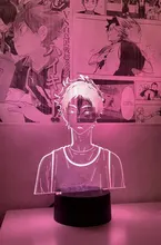 Led-Night-Light Table-Lamp Hinata-Figure Manga Gadget Bedroom-Decor Acrylic Anime Haikyuu
