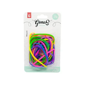 

RUBBER ELASTIC RUBBER DE COLORS NEON