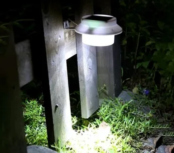 

4370 LED light with solar panel 3 WATT 3 LED with stand to put on the wall