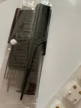 Juego de peine para el cuidado del cabello, 10 Uds., antiestático, grueso, fino, dentado, cola, ondas, peines, peine de estilismo profesional