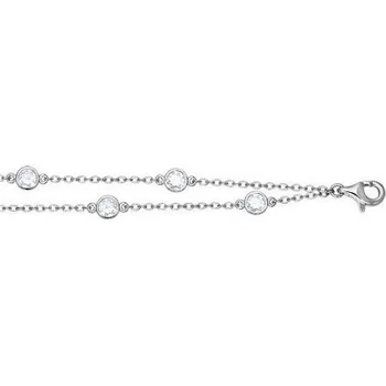 

Sokolov bracelet with 9 cubic zirconia Silver