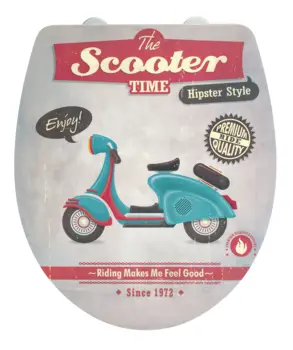 

Toilet cap Vintage Scooter/COUNTRY