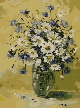 

Painting by Numbers Premium: Bouquet romance