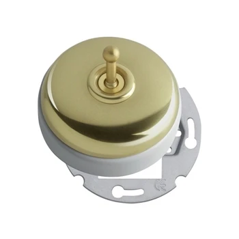 

Mechanism porcelain recessed lever and lid brass